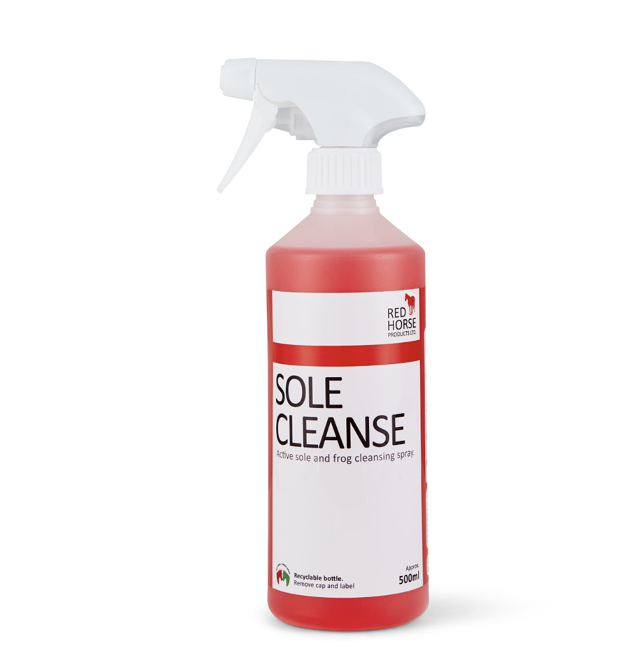 Desinfectante natural de cascos de caballos